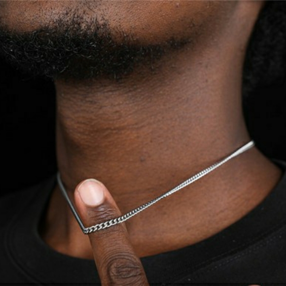 3mm 55cm Stainless Necklace - Picture 4 of 5